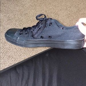 Black Low Top Converse